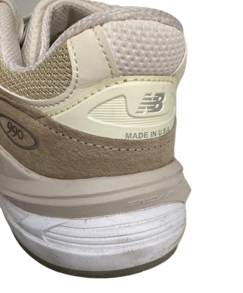 NEW BALANCE（ニューバランス）NEW BALANCE (ニューバランス) M990SS6 ベージュ サイズ:27.5の古着・服飾アイテム