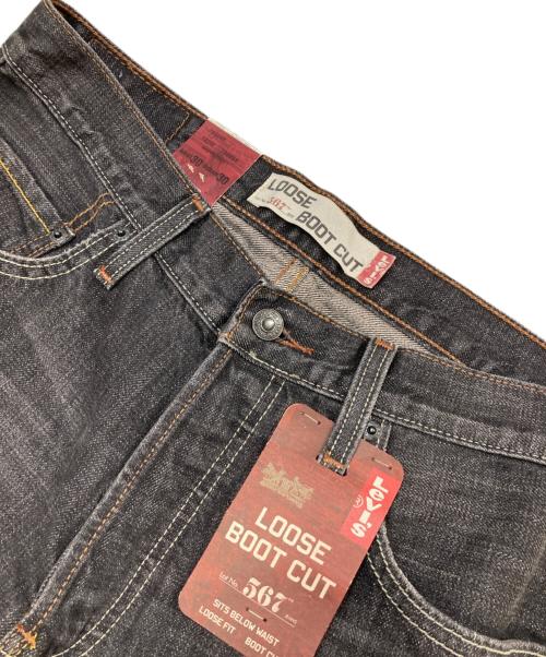 LEVI'S（リーバイス）LEVI'S (リーバイス) 567 デニムパンツ ブラック サイズ:W30 未使用品の古着・服飾アイテム