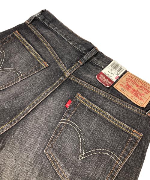 LEVI'S（リーバイス）LEVI'S (リーバイス) 567 デニムパンツ ブラック サイズ:W30 未使用品の古着・服飾アイテム