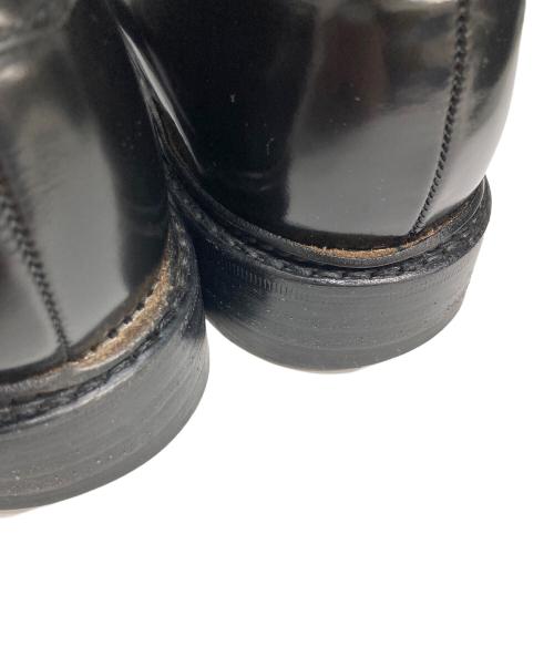 Jalan Sriwijaya（ジャランスリウァヤ）Jalan Sriwijaya (ジャランスリウァヤ) BEAUTY&YOUTH (ビューティーアンドユース) 外羽根プレーントゥレースアップシューズ ブラック サイズ:7の古着・服飾アイテム