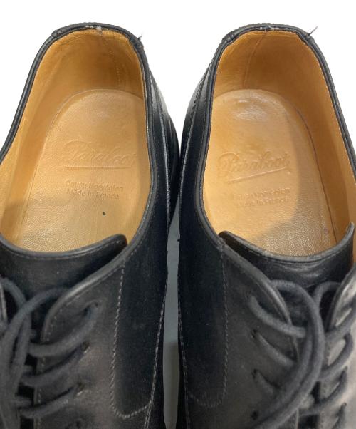 PARABOOT（パラブーツ）PARABOOT (パラブーツ) CHAMBORD/TEX  Uチップシューズ ブラック サイズ:7の古着・服飾アイテム