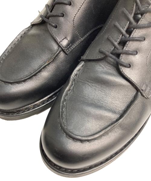 PARABOOT（パラブーツ）PARABOOT (パラブーツ) CHAMBORD/TEX  Uチップシューズ ブラック サイズ:7の古着・服飾アイテム