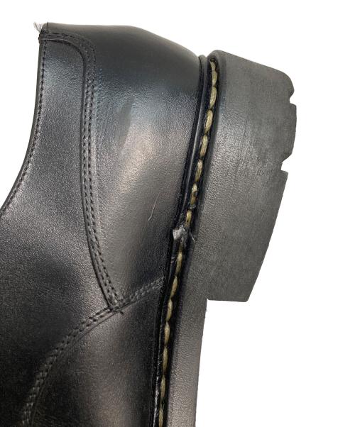PARABOOT（パラブーツ）PARABOOT (パラブーツ) CHAMBORD/TEX  Uチップシューズ ブラック サイズ:7の古着・服飾アイテム
