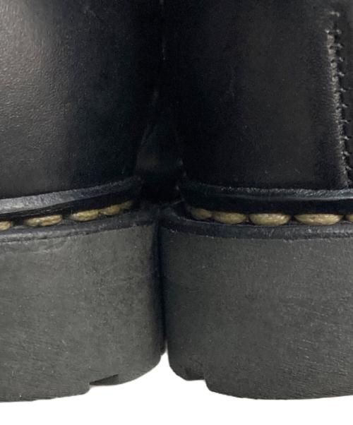 PARABOOT（パラブーツ）PARABOOT (パラブーツ) CHAMBORD/TEX  Uチップシューズ ブラック サイズ:7の古着・服飾アイテム