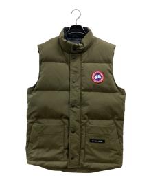 CANADA GOOSE（カナダグース）の古着「Freestyle Crew Vest」｜カーキ