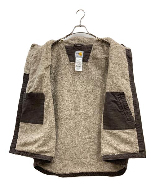 CarHartt（カーハート）CarHartt (カーハート) ダックベスト ブラウン サイズ:Lの古着・服飾アイテム