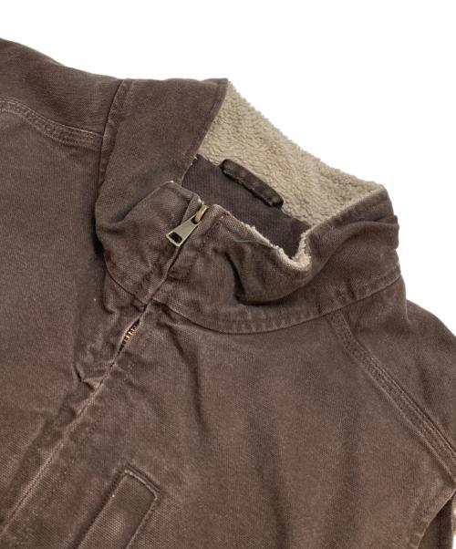 CarHartt（カーハート）CarHartt (カーハート) ダックベスト ブラウン サイズ:Lの古着・服飾アイテム
