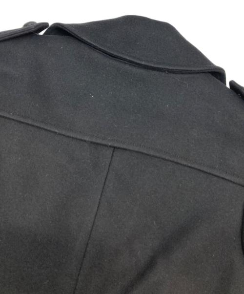 KRIS VAN ASSCHE（クリス ヴァン アッシュ）KRIS VAN ASSCHE (クリス ヴァン アッシュ) ウールカシミヤブレンドロングコート ブラック サイズ:38の古着・服飾アイテム