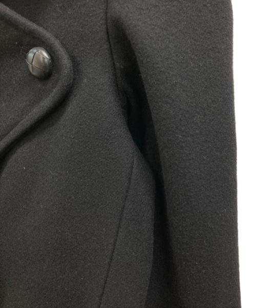 KRIS VAN ASSCHE（クリス ヴァン アッシュ）KRIS VAN ASSCHE (クリス ヴァン アッシュ) ウールカシミヤブレンドロングコート ブラック サイズ:38の古着・服飾アイテム