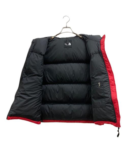 THE NORTH FACE（ザ ノース フェイス）THE NORTH FACE (ザ ノース フェイス) ヌプシベスト ブラック×レッド サイズ:Lの古着・服飾アイテム