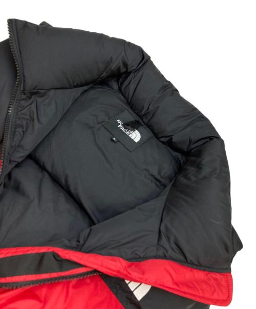 THE NORTH FACE（ザ ノース フェイス）THE NORTH FACE (ザ ノース フェイス) ヌプシベスト ブラック×レッド サイズ:Lの古着・服飾アイテム