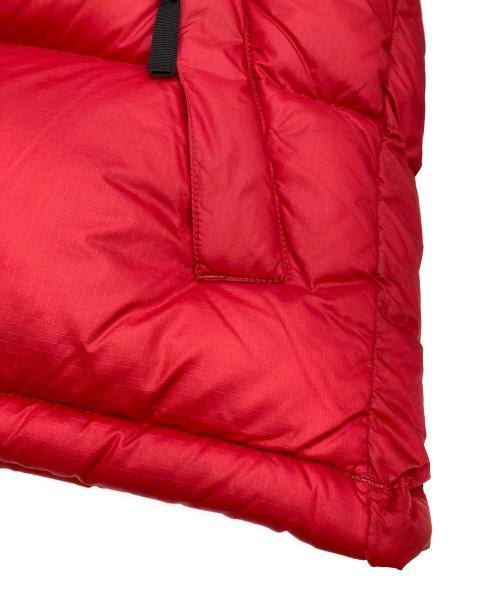THE NORTH FACE（ザ ノース フェイス）THE NORTH FACE (ザ ノース フェイス) ヌプシベスト ブラック×レッド サイズ:Lの古着・服飾アイテム
