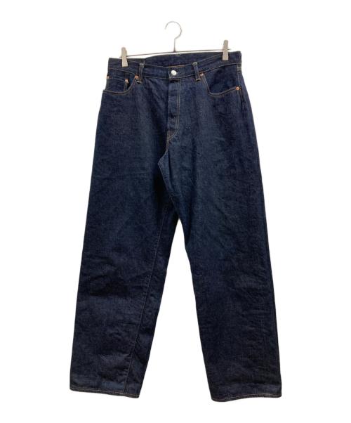 TCB jeans（ティーシービー ジーンズ）TCB jeans (ティーシービー ジーンズ) 50s Jeans バギーデニムパンツ インディゴ サイズ:不明(実寸参照)の古着・服飾アイテム