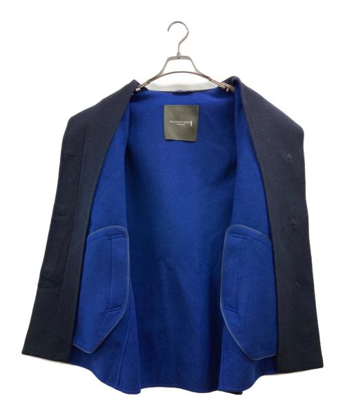 MACKINTOSH（マッキントッシュ）MACKINTOSH (マッキントッシュ) ウールカシミヤリバーコート ネイビー サイズ:38の古着・服飾アイテム