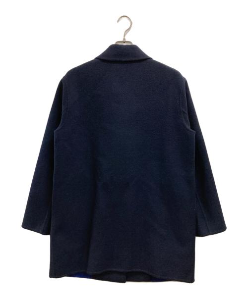 MACKINTOSH（マッキントッシュ）MACKINTOSH (マッキントッシュ) ウールカシミヤリバーコート ネイビー サイズ:38の古着・服飾アイテム