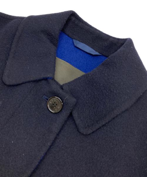 MACKINTOSH（マッキントッシュ）MACKINTOSH (マッキントッシュ) ウールカシミヤリバーコート ネイビー サイズ:38の古着・服飾アイテム