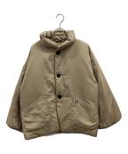 ORCIVALオーシバル）の古着「STAND COLLAR BLOUSON」｜ベージュ