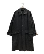 Traditional Weatherwearトラディショナルウェザーウェア）の古着「BARGATE HEAT TWEED COAT」｜ブラック