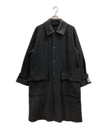 Traditional Weatherwear（トラディショナルウェザーウェア）の古着「BARGATE HEAT TWEED COAT」｜ブラック