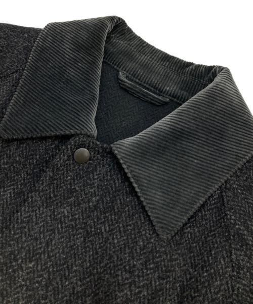 Traditional Weatherwear（トラディショナルウェザーウェア）Traditional Weatherwear (トラディショナルウェザーウェア) BARGATE HEAT TWEED COAT ブラック サイズ:34の古着・服飾アイテム