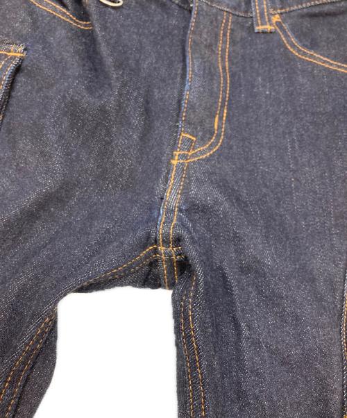 KOJIMA GENES（コジマジーンズ）KOJIMA GENES (コジマジーンズ) 13oz.ケブラーストレッチ ダブルニー デニムカーゴパンツ インディゴ サイズ:31 未使用品の古着・服飾アイテム
