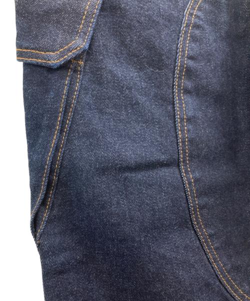 KOJIMA GENES（コジマジーンズ）KOJIMA GENES (コジマジーンズ) 13oz.ケブラーストレッチ ダブルニー デニムカーゴパンツ インディゴ サイズ:31 未使用品の古着・服飾アイテム