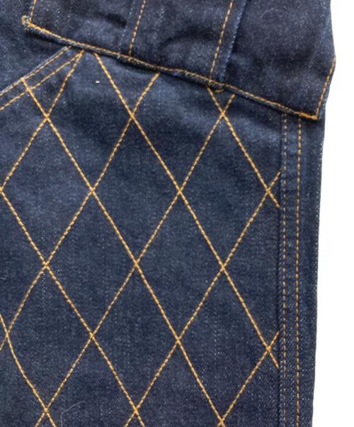 KOJIMA GENES（コジマジーンズ）KOJIMA GENES (コジマジーンズ) 13oz.ケブラーストレッチ ダブルニー デニムカーゴパンツ インディゴ サイズ:31 未使用品の古着・服飾アイテム
