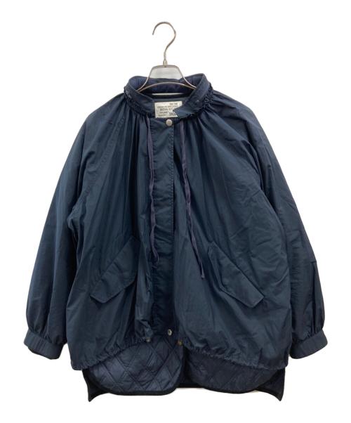 ticca（ティッカ）ticca (ティッカ) キルティングレイヤードジャケット ネイビー サイズ:FREEの古着・服飾アイテム