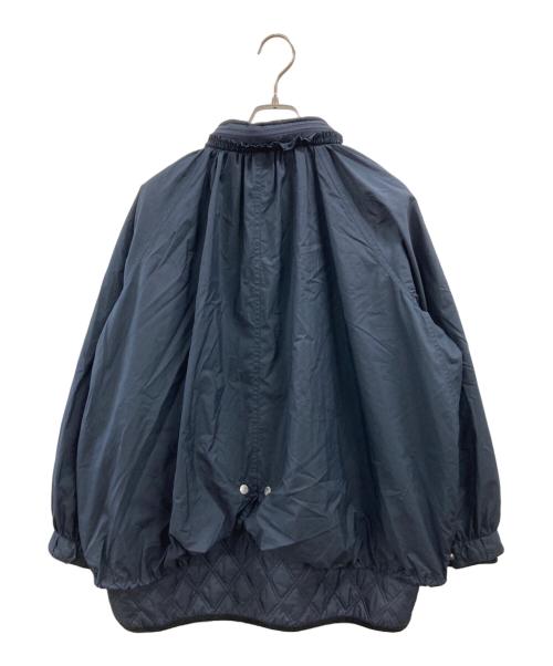 ticca（ティッカ）ticca (ティッカ) キルティングレイヤードジャケット ネイビー サイズ:FREEの古着・服飾アイテム