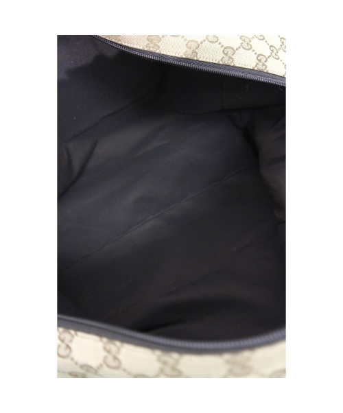 GUCCI（グッチ）GUCCI (グッチ) ボストンバッグ ブラウン GG 153240 204046の古着・服飾アイテム