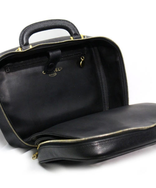 CHANEL（シャネル）CHANEL (シャネル) 2WAYショルダーバニティバッグ ブラック A07060 4505-の古着・服飾アイテム