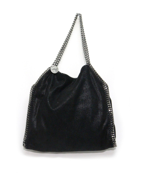 STELLA McCARTNEY（ステラマッカートニー）Stella McCartney (ステラマッカートニー) ファラベラフェイクレザーショルダーバッグ ブラック タイニーファラベラ 495151の古着・服飾アイテム