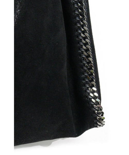 STELLA McCARTNEY（ステラマッカートニー）Stella McCartney (ステラマッカートニー) ファラベラフェイクレザーショルダーバッグ ブラック タイニーファラベラ 495151の古着・服飾アイテム
