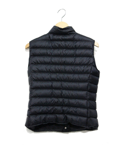 MONCLER（モンクレール）MONCLER (モンクレール) ライトダウンベスト ブラック サイズ:0 LIANE GILETの古着・服飾アイテム