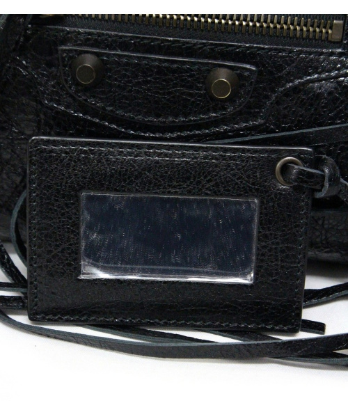 BALENCIAGA（バレンシアガ）BALENCIAGA (バレンシアガ) ショルダーバッグ ブラック  CLASSIC CITY Sの古着・服飾アイテム