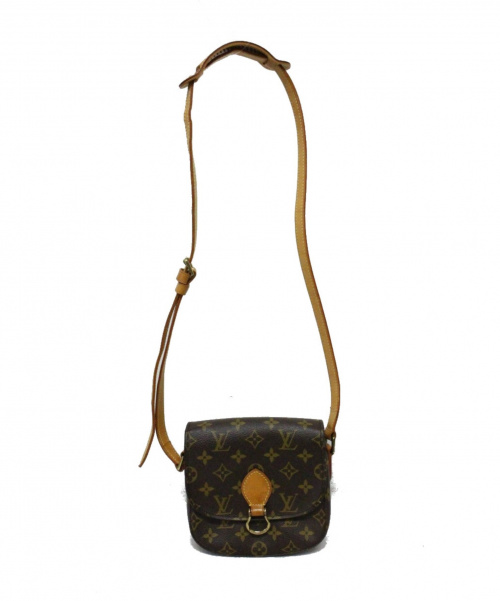 LOUIS VUITTON（ルイ ヴィトン）LOUIS VUITTON (ルイヴィトン) サンクルーPM ブラウン モノグラム M51244 TH0955の古着・服飾アイテム