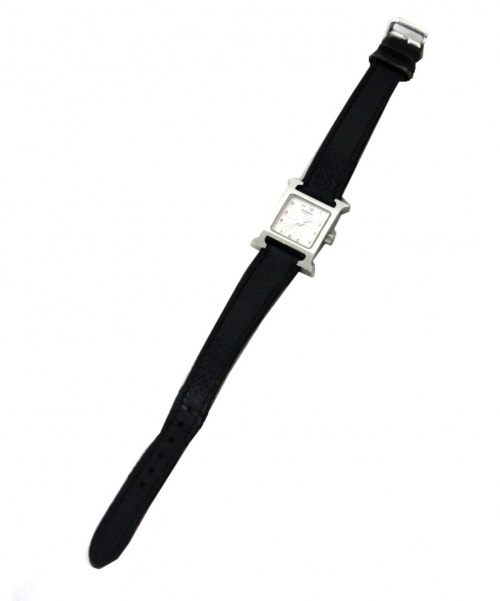 HERMES（エルメス）HERMES (エルメス) リストウォッチ サイズ:- Hウォッチ HH1.110 クォーツ レザー 2971391 2009年製造の古着・服飾アイテム