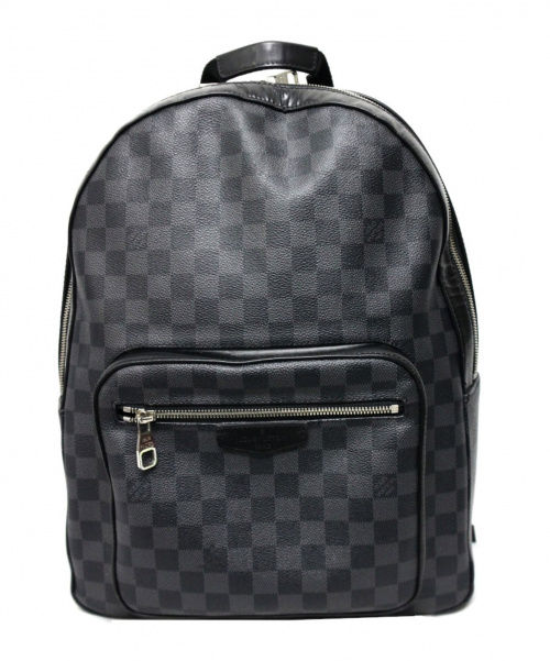 LOUIS VUITTON（ルイ ヴィトン）LOUIS VUITTON (ルイヴィトン) ジョッシュバックパック ブラック サイズ:- ダミエ・グラフィット N41473 TJ4108の古着・服飾アイテム