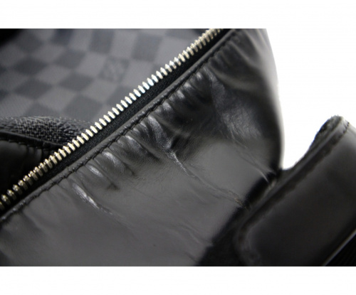 LOUIS VUITTON（ルイ ヴィトン）LOUIS VUITTON (ルイヴィトン) ジョッシュバックパック ブラック サイズ:- ダミエ・グラフィット N41473 TJ4108の古着・服飾アイテム