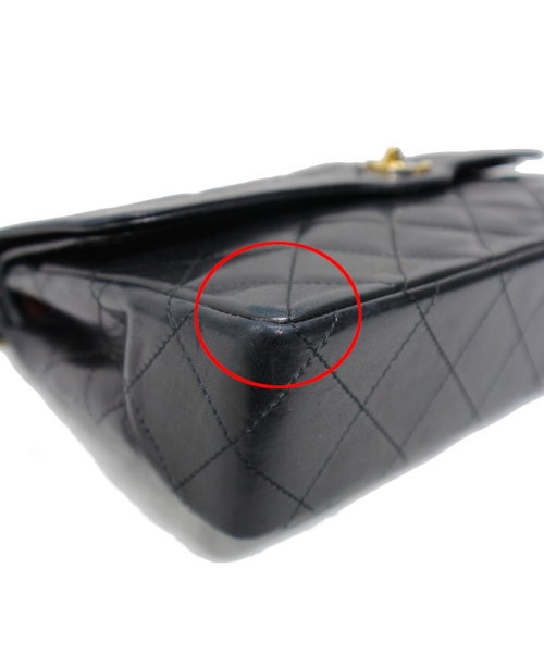 CHANEL（シャネル）CHANEL (シャネル) ダブルフラップチェーンショルダーバッグ サイズ:- マトラッセ 1672552　パリ限定モデルの古着・服飾アイテム