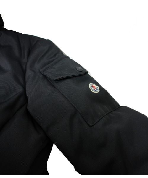 MONCLER（モンクレール）MONCLER (モンクレール) ダウンコート ブラックの古着・服飾アイテム