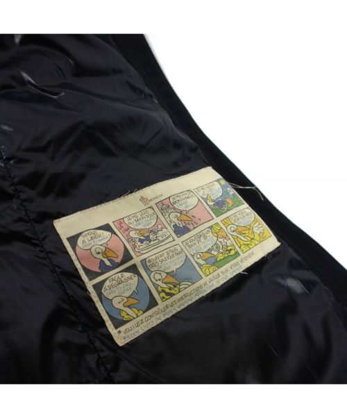 MONCLER（モンクレール）MONCLER (モンクレール) ダウンコート ブラックの古着・服飾アイテム