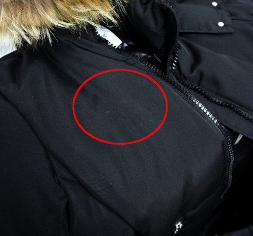 MONCLER（モンクレール）MONCLER (モンクレール) ダウンコート ブラックの古着・服飾アイテム