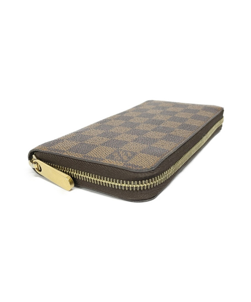 LOUIS VUITTON（ルイ ヴィトン）LOUIS VUITTON (ルイヴィトン) ジッピーウォレット ブラウン ダミエ N41661 GI0143の古着・服飾アイテム