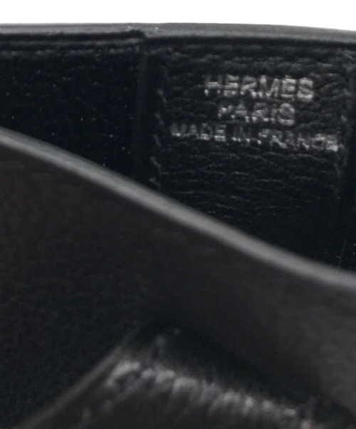 HERMES（エルメス）HERMES (エルメス) カードケース ブラックの古着・服飾アイテム