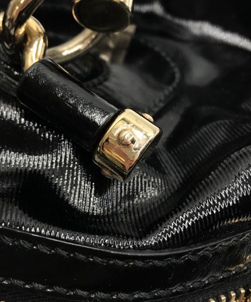 GUCCI（グッチ）GUCCI (グッチ) バンブーショルダーバッグ ブラックの古着・服飾アイテム