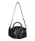 中古・古着 GUCCI (グッチ) バンブーショルダーバッグ ブラック：39800円