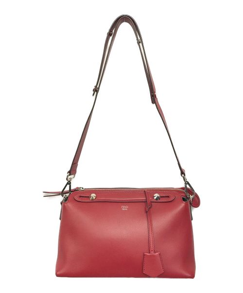 FENDI（フェンディ）FENDI (フェンディ) 2WAYレザーショルダーバッグ レッド サイズ:-の古着・服飾アイテム