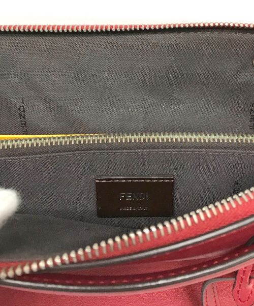 FENDI（フェンディ）FENDI (フェンディ) 2WAYレザーショルダーバッグ レッド サイズ:-の古着・服飾アイテム