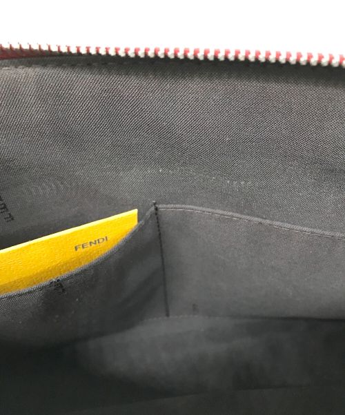 FENDI（フェンディ）FENDI (フェンディ) 2WAYレザーショルダーバッグ レッド サイズ:-の古着・服飾アイテム